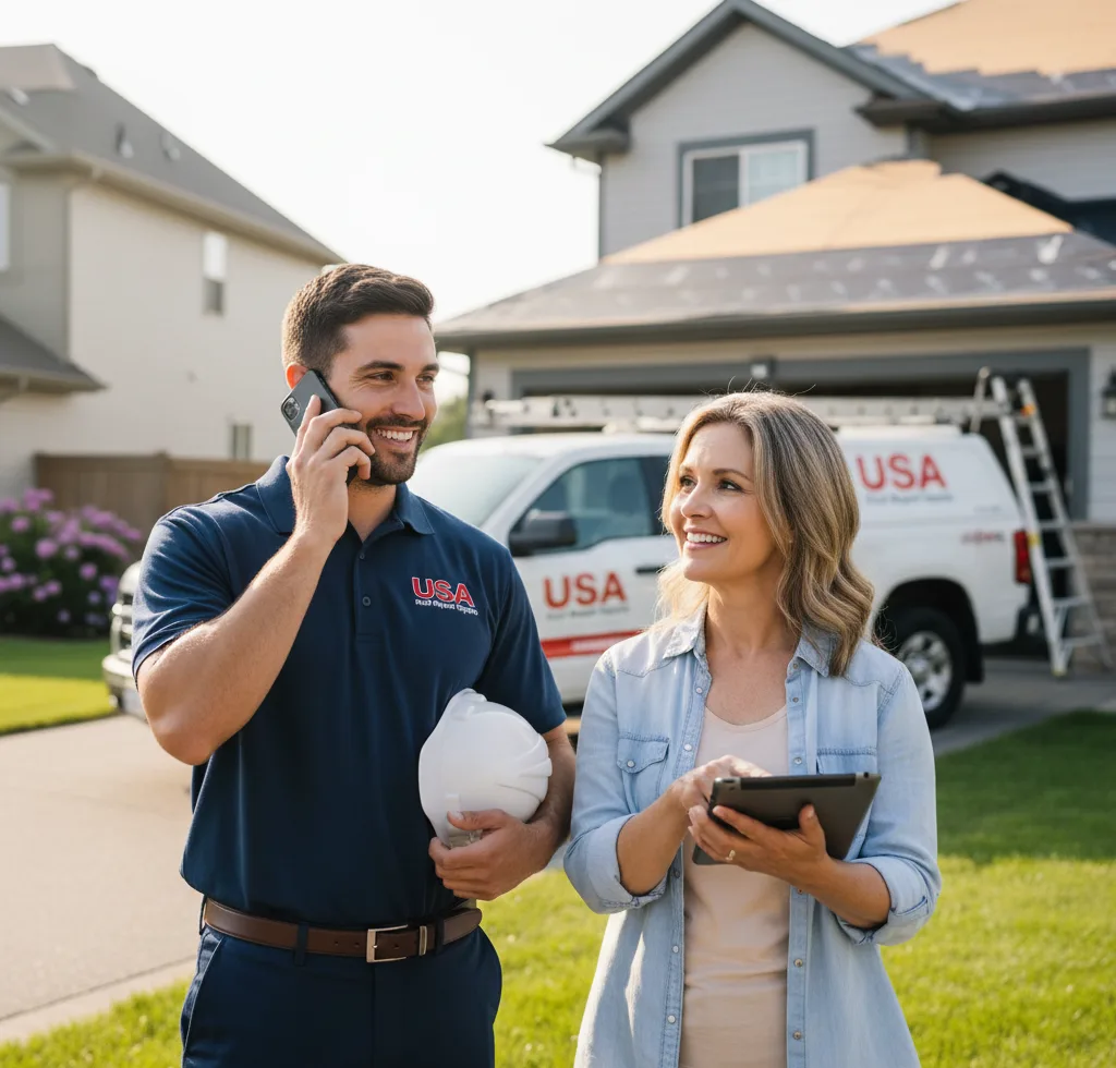 USA Roof Repair Experts customer support in Sparks Glencoe